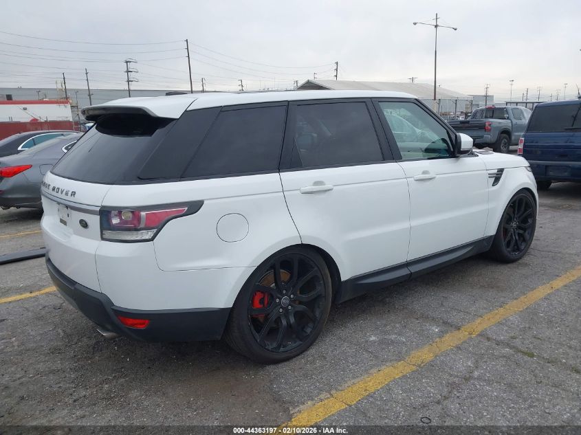 2015 Land Rover Range Rover Sport 3.0L V6 Supercharged Hse/3.0L V6 Supercharged Se