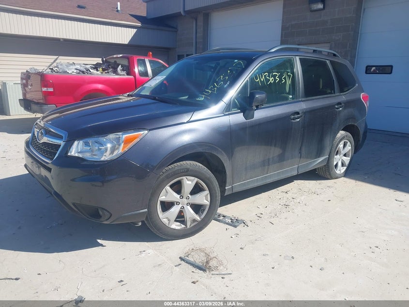 Vin: jf2sjafc4gh493207, lot: 44859779, subaru forester 2.5i premium 20162