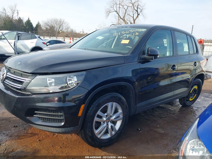 2013 Volkswagen Tiguan S VIN: WVGBV7AX9DW549256 Lot: 44363448