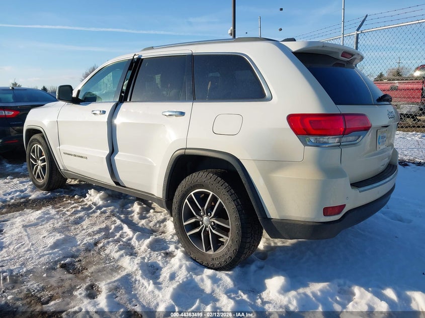 2018 Jeep Grand Cherokee Limited 4X2