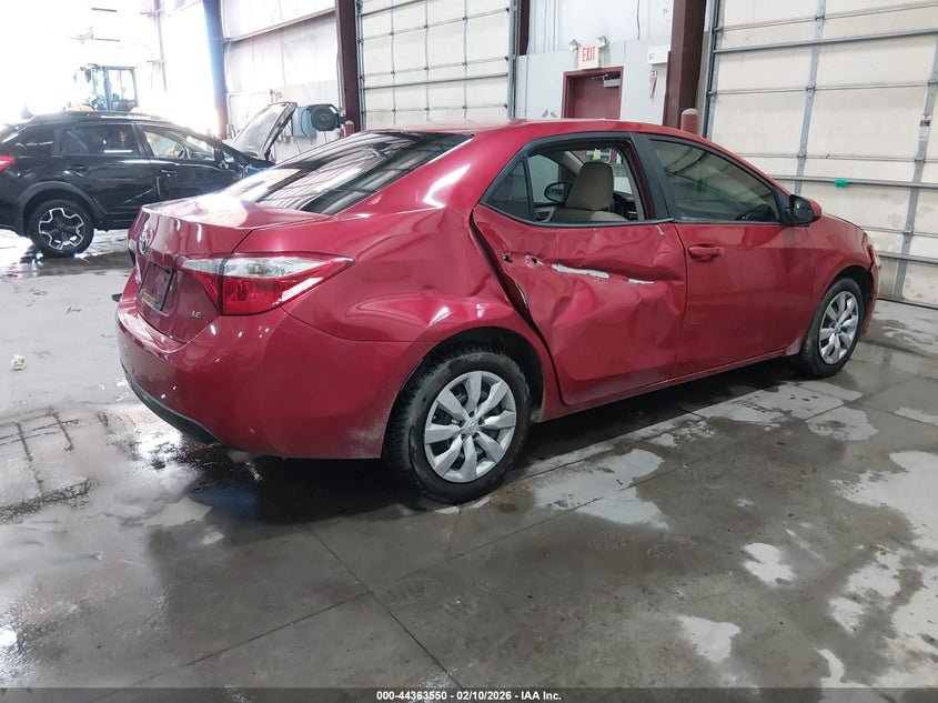 2016 Toyota Corolla Le