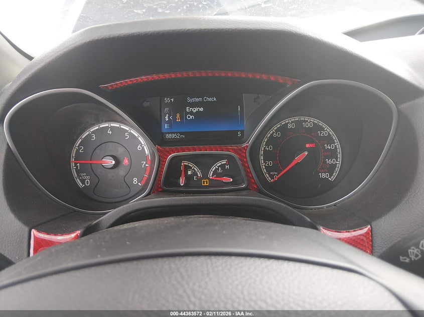 2016 Ford Focus St VIN: 1FADP3L97GL405179 Lot: 44363572