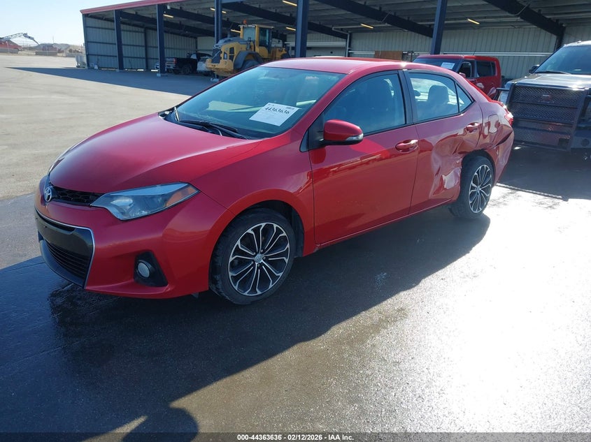 2016 Toyota Corolla S Plus