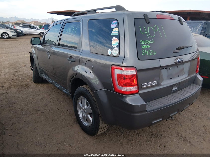 Vin: 1fmcu0d75bkb66669, lot: 44860102, ford escape xlt 20113