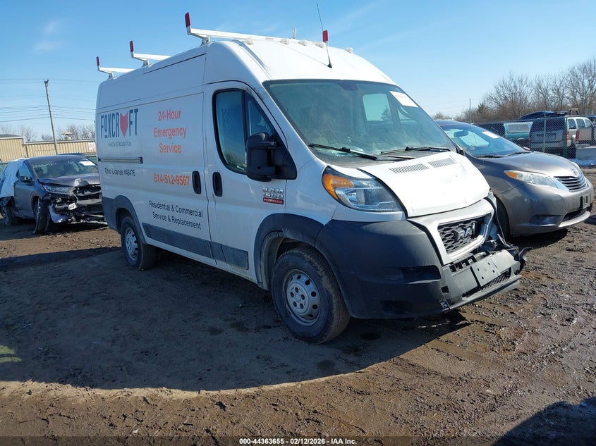 2020 Ram Promaster 1500 High Roof 136 Wb