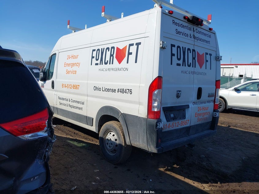 2020 Ram Promaster 1500 High Roof 136 Wb