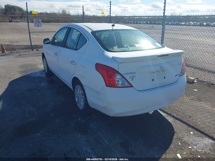 Vin: 3n1cn7ap8ek463574, lot: 44860215, nissan versa 1.6 sv 20143