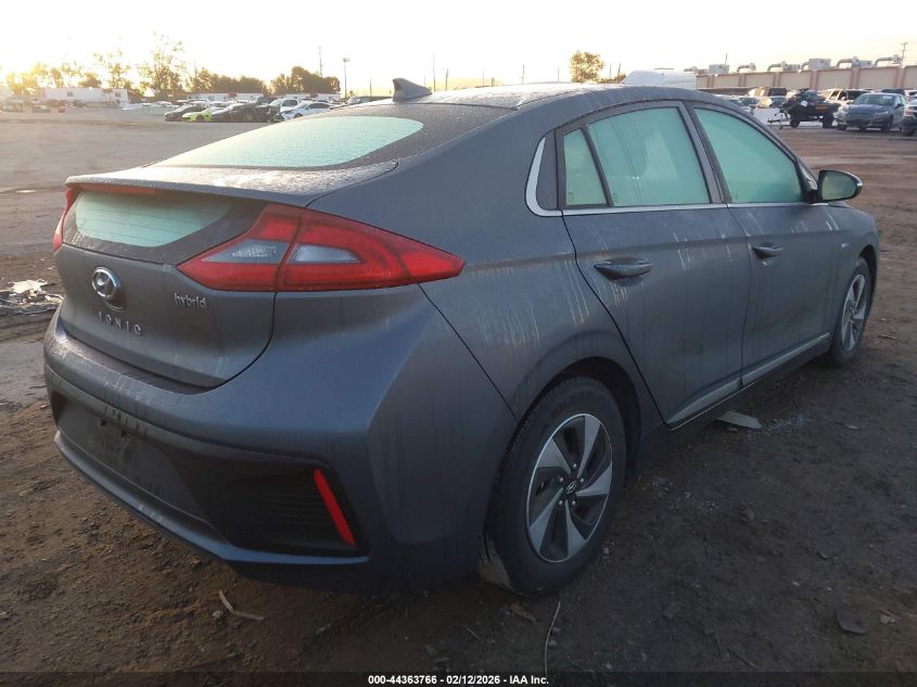 2017 Hyundai Ioniq Hybrid Sel