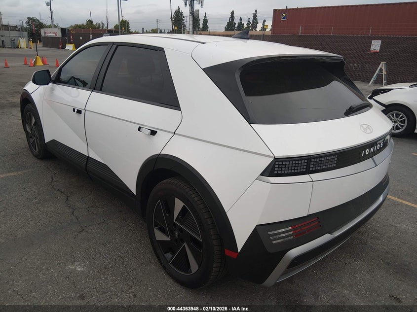 Vin: 7yakmddc2sy011619, lot: 44860410, hyundai ioniq 5 se 20253