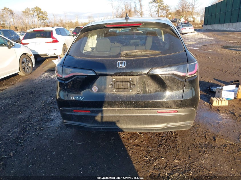 2024 Honda Hr-V Awd Lx VIN: 3CZRZ2H38RM711523 Lot: 44363978