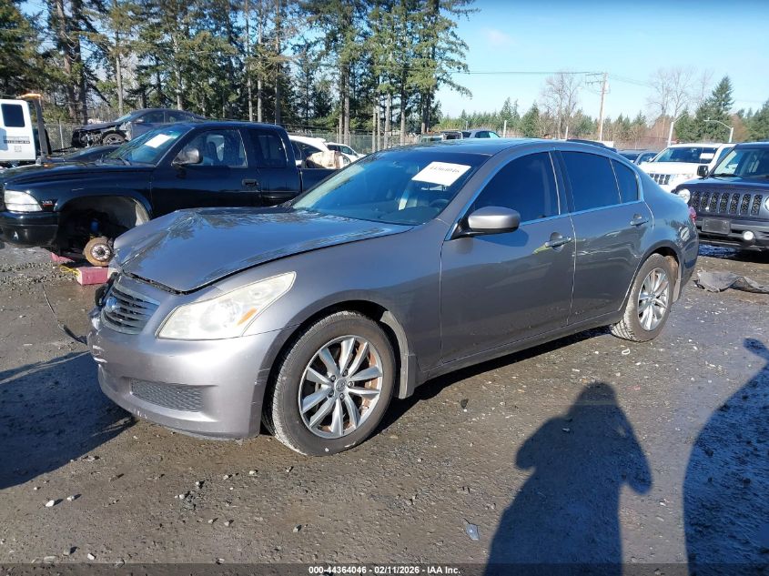 2009 Infiniti G37X