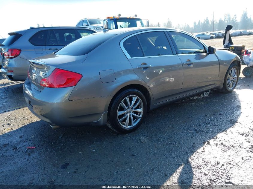 2009 Infiniti G37X