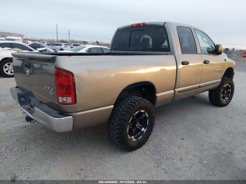 2006 Dodge Ram 1500 Slt/Trx4 Off Road/Sport