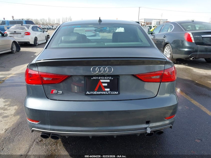 2015 Audi S3 2.0T Premium Plus VIN: WAUBFGFF0F1053261 Lot: 44364226