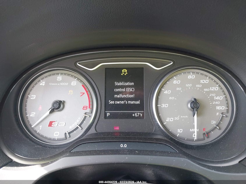 2015 Audi S3 2.0T Premium Plus VIN: WAUBFGFF0F1053261 Lot: 44364226