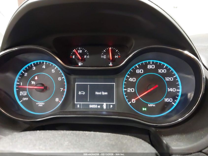 2017 Chevrolet Cruze Lt Auto VIN: 3G1BE6SM4HS609540 Lot: 44364256