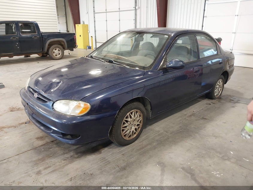 1998 KIA SEPHIA SEDAN 1.8L I-4 DOHC, 125HP