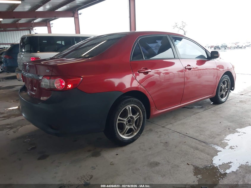 2012 Toyota Corolla 1.8 Le red Lot 111044364523 Vin 5YFBU4EE2CP040034
