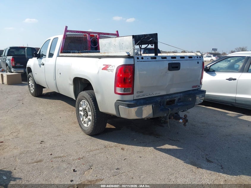 2012 Gmc SIERRA 6.0 2500Hd Sle silver Lot 111044364581 Vin 1GT220CG9CZ129740