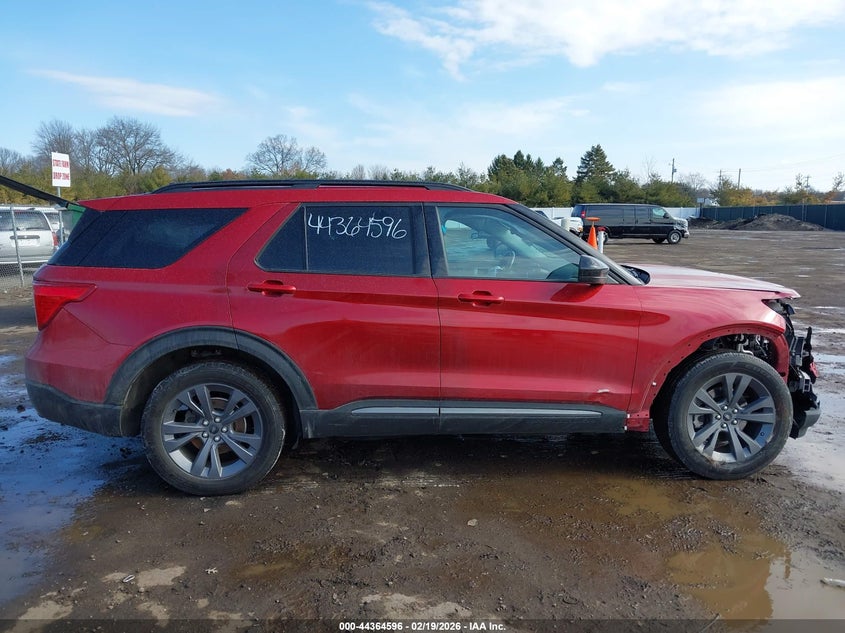 2022 Ford Explorer Xlt VIN: 1FMSK8DH5NGC44724 Lot: 44364596