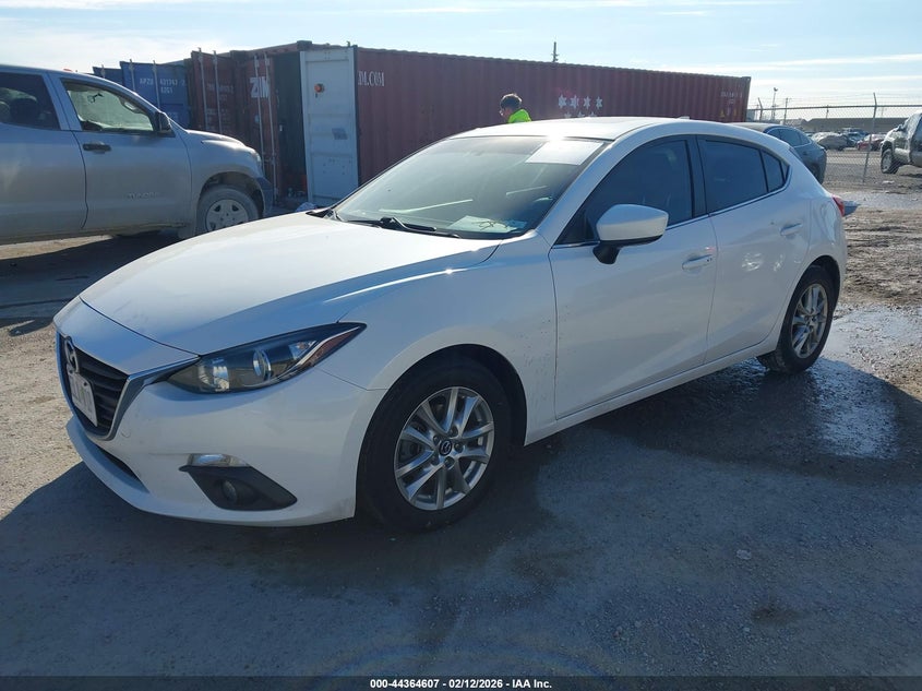 Vin: 3mzbm1n77gm318307, lot: 44861069, mazda mazda3 i grand touring 20162