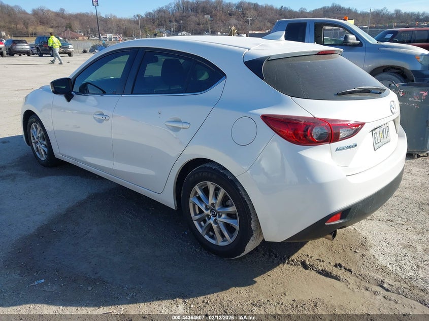 Vin: 3mzbm1n77gm318307, lot: 44861069, mazda mazda3 i grand touring 20163