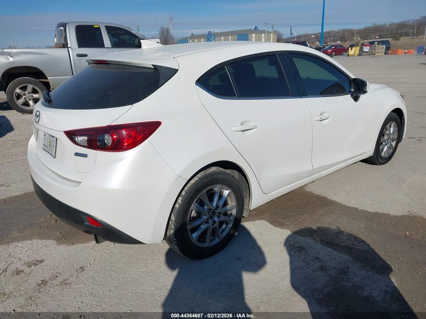Vin: 3mzbm1n77gm318307, lot: 44861069, mazda mazda3 i grand touring 20164