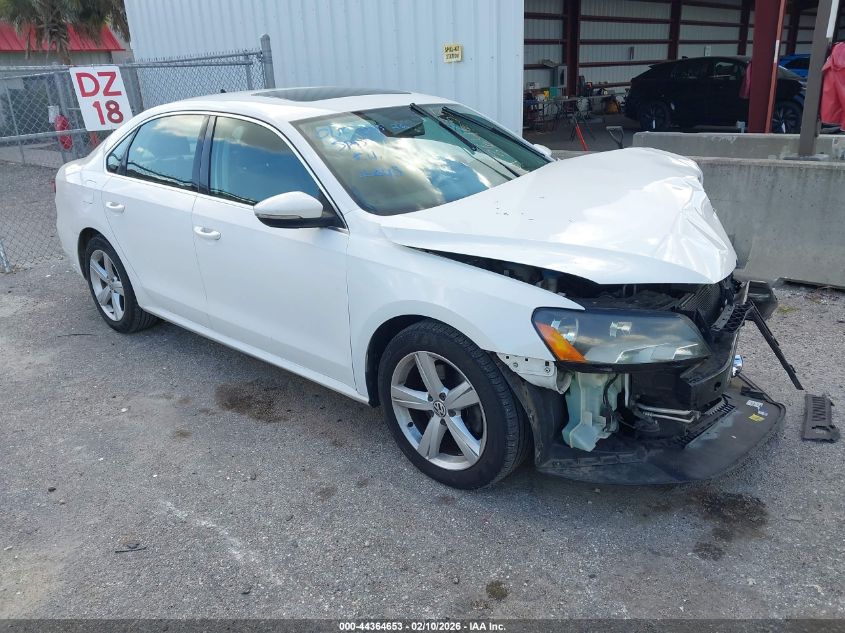 2012 Volkswagen Passat 2.5L Se