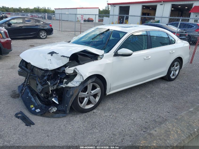 2012 Volkswagen Passat 2.5L Se