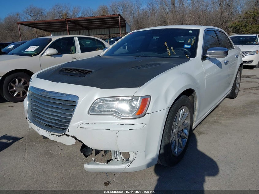 2012 Chrysler 300 3.6 Limited white Lot 111044364831 Vin 2C3CCACG6CH308166