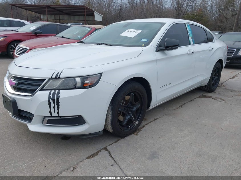 Vin: 2g11z5sa0g9206408, lot: 44861335, chevrolet impala ls 20162