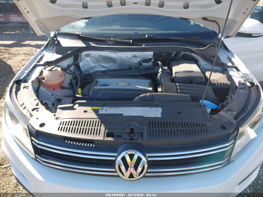 2017 Volkswagen Tiguan 2.0T S VIN: WVGBV7AXXHW504820 Lot: 44364881