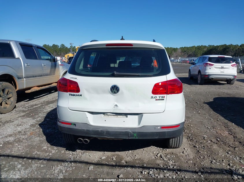 2017 Volkswagen Tiguan 2.0T S VIN: WVGBV7AXXHW504820 Lot: 44364881