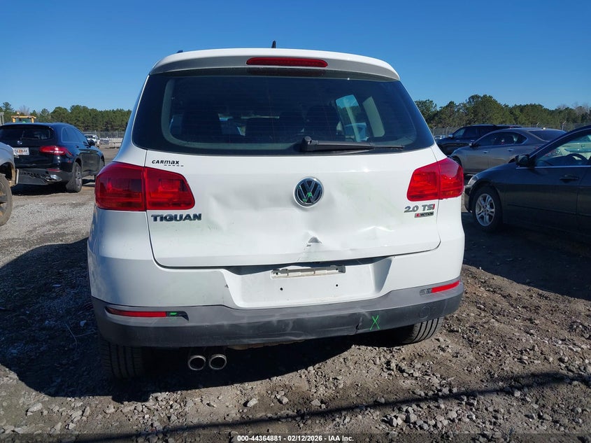 2017 Volkswagen Tiguan 2.0T S VIN: WVGBV7AXXHW504820 Lot: 44364881