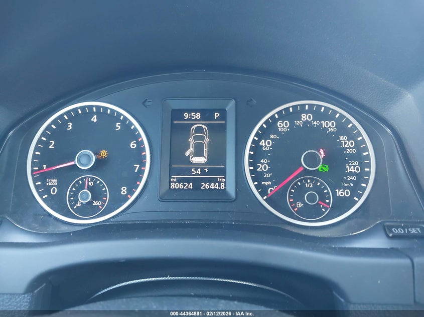 2017 Volkswagen Tiguan 2.0T S VIN: WVGBV7AXXHW504820 Lot: 44364881