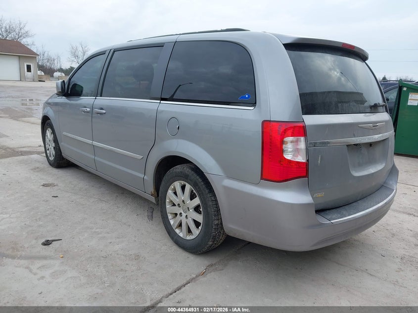 Vin: 2c4rc1bg1er159153, lot: 44861418, chrysler town & country touring 20143