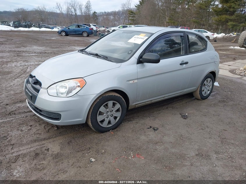 2010 Hyundai Accent Blue