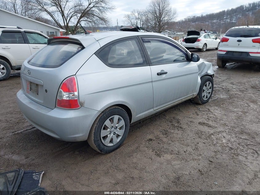2010 Hyundai Accent Blue