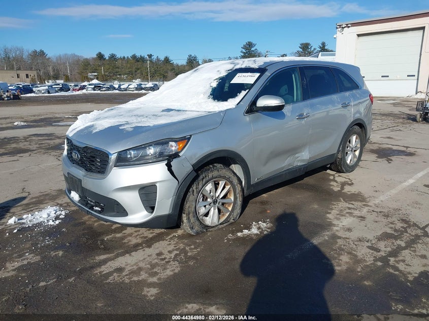 Vin: 5xypgda38kg568715, lot: 44861467, kia sorento 2.4l lx 20192