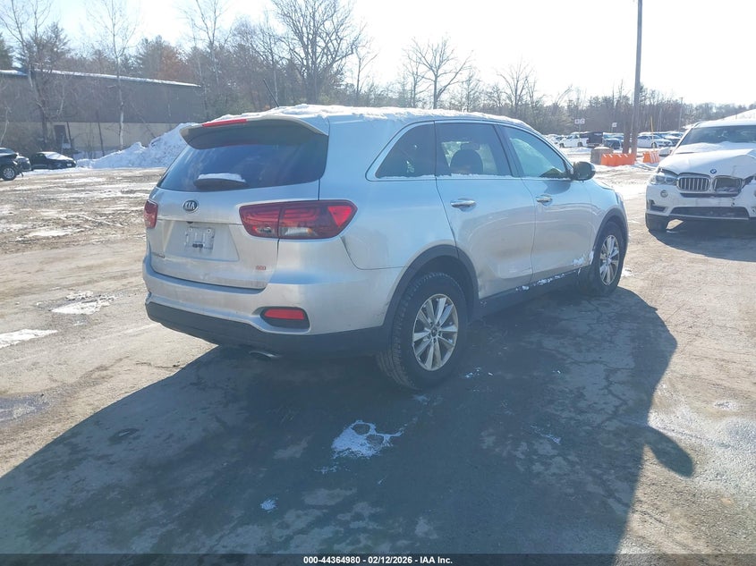 Vin: 5xypgda38kg568715, lot: 44861467, kia sorento 2.4l lx 20194