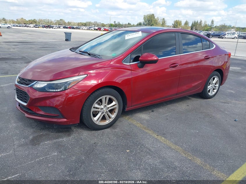 2018 Chevrolet Cruze Lt Auto