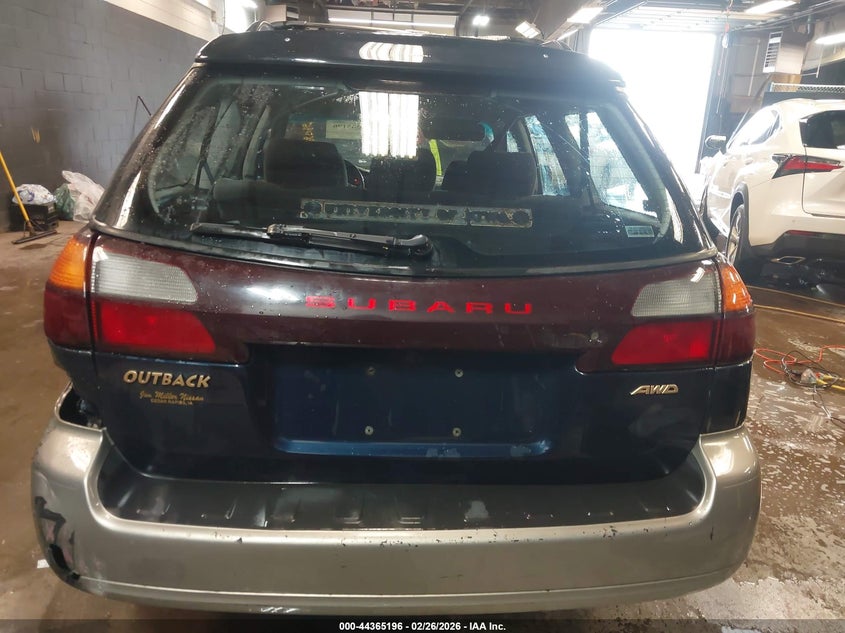 2001 Subaru Outback VIN: 4S3BH665017679705 Lot: 44365196