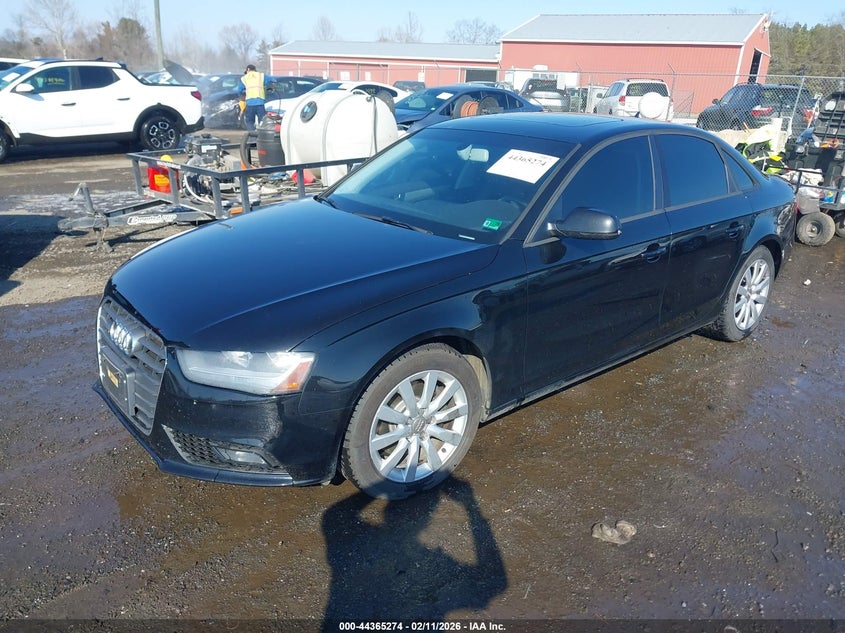 Vin: waudfafl5dn024114, lot: 44861761, audi a4 2.0t premium 20132