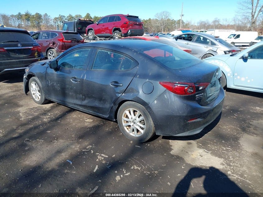 Vin: 3mzbm1t73gm244547, lot: 44861785, mazda mazda3 i sport 20163