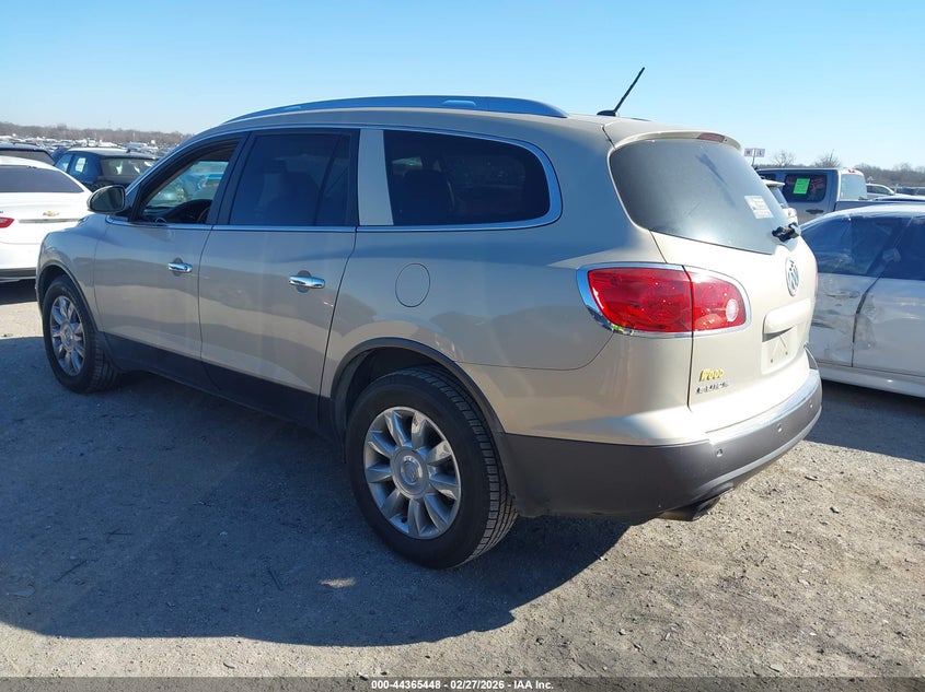 2012 Buick Enclave 3.6 Leather gold Lot 111044365448 Vin 5GAKRCED2CJ181176