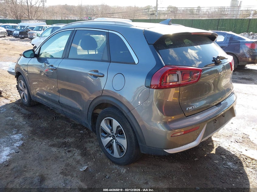 Vin: kndcb3lc5h5049692, lot: 44862306, kia niro lx 20173