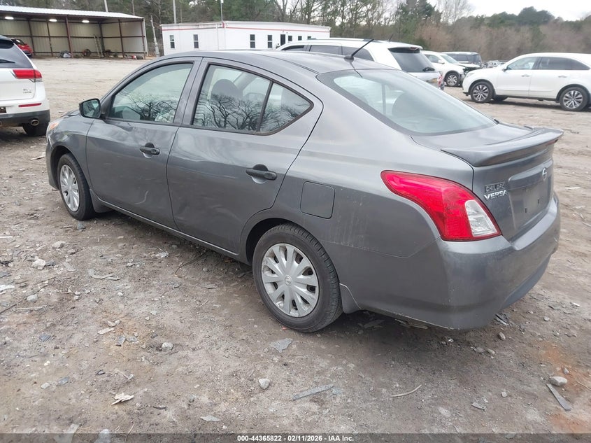2017 Nissan Versa 1.6 S+