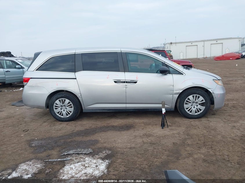 2014 Honda Odyssey Lx VIN: 5FNRL5H26EB058589 Lot: 44365914