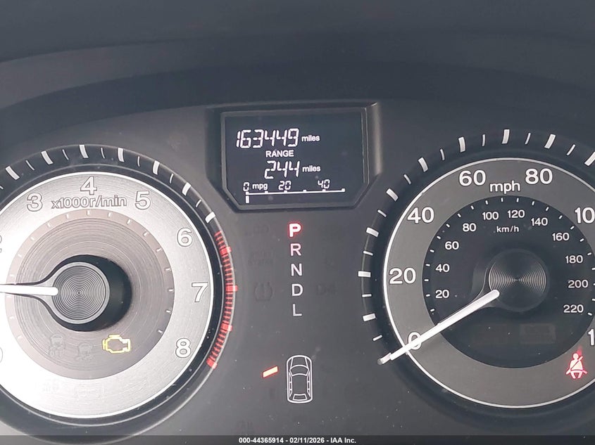 2014 Honda Odyssey Lx VIN: 5FNRL5H26EB058589 Lot: 44365914