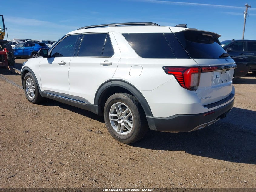 Vin: 1fmuk7dh6sga68541, lot: 44862432, ford explorer active 20253